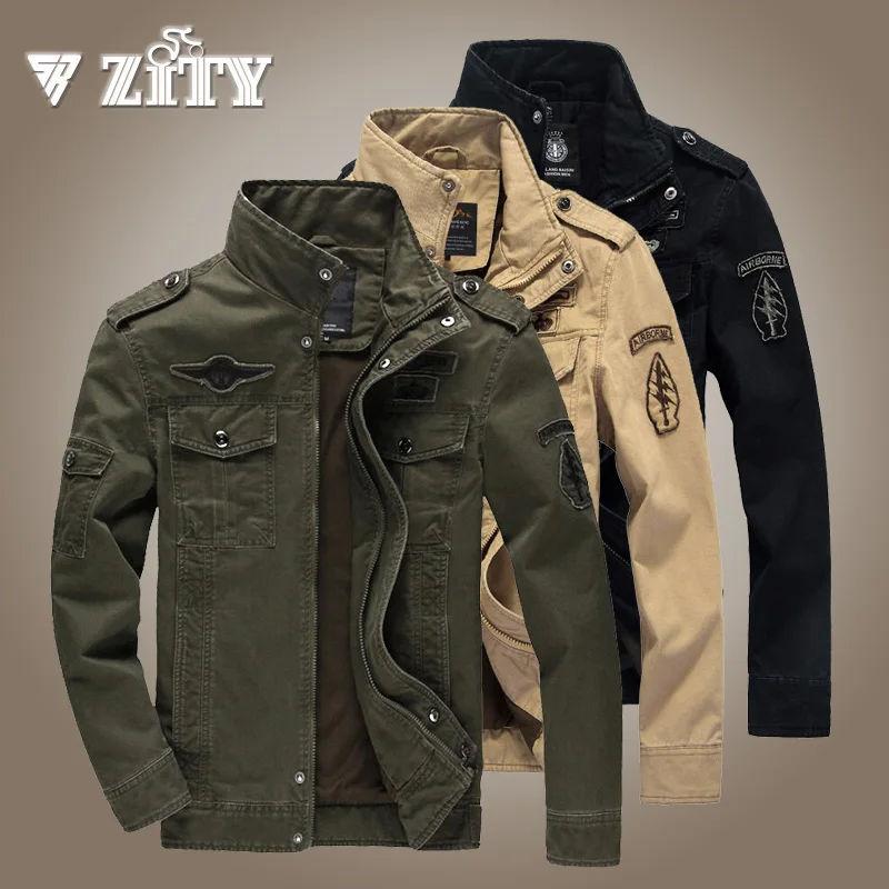 Cotton Bomber Mens Jackets Spring Autumn Military Tactical Pilot Coat For Men Army Cargo Casual Multi Pocket Casual Jackets
Cotton Bomber Mens Jackets Spring Autumn Military Tactical Pilot Coat For Men Army Cargo Casual Multi Pocket Casual Jackets