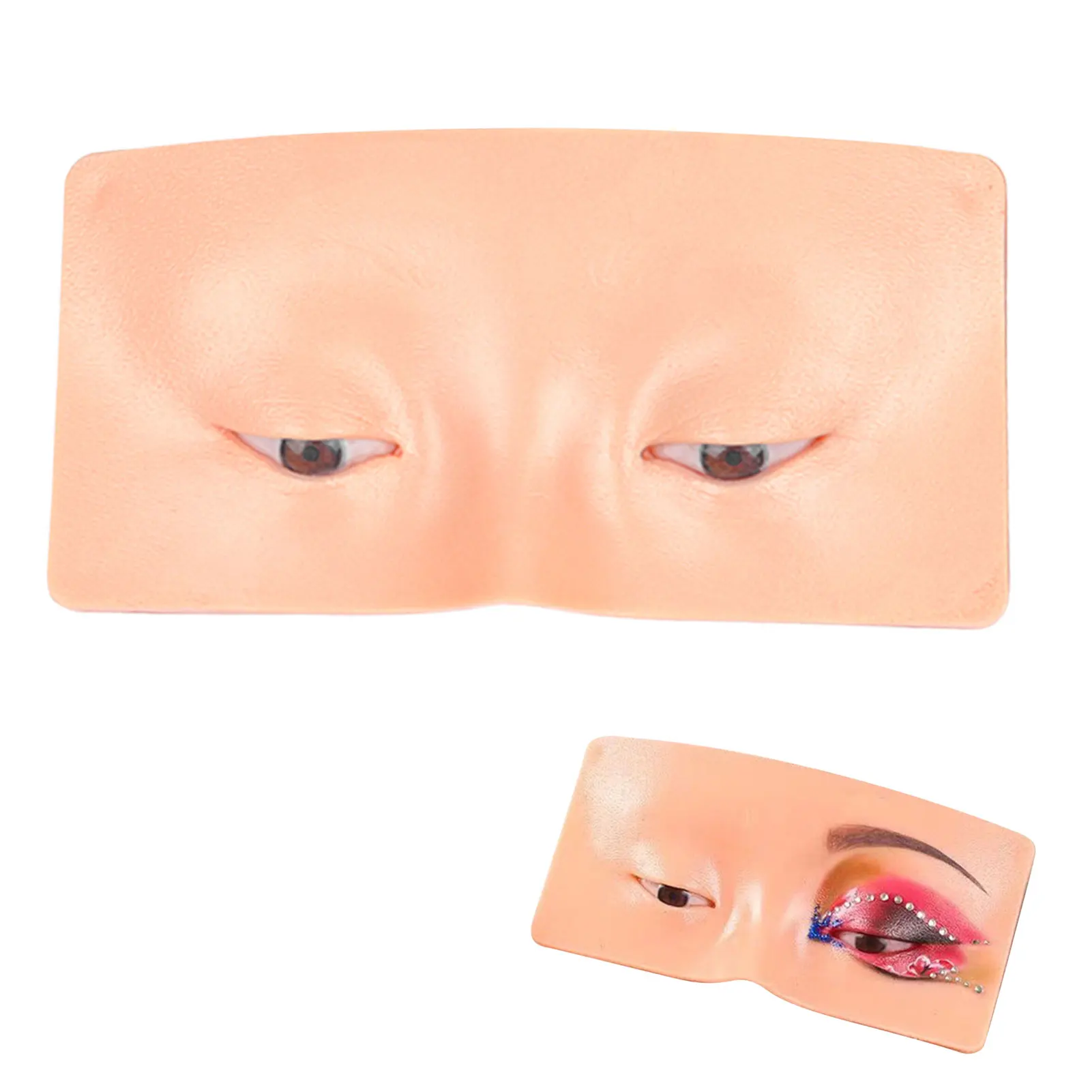 Makeup Practice Board Silicone Eyes Eyelash Eyebrow Practice Pad Face Painting Practice Training Perfect Makeup Practicing Aid
Makeup Practice Board Silicone Eyes Eyelash Eyebrow Practice Pad Face Painting Practice Training Perfect Makeup Practicing Aid