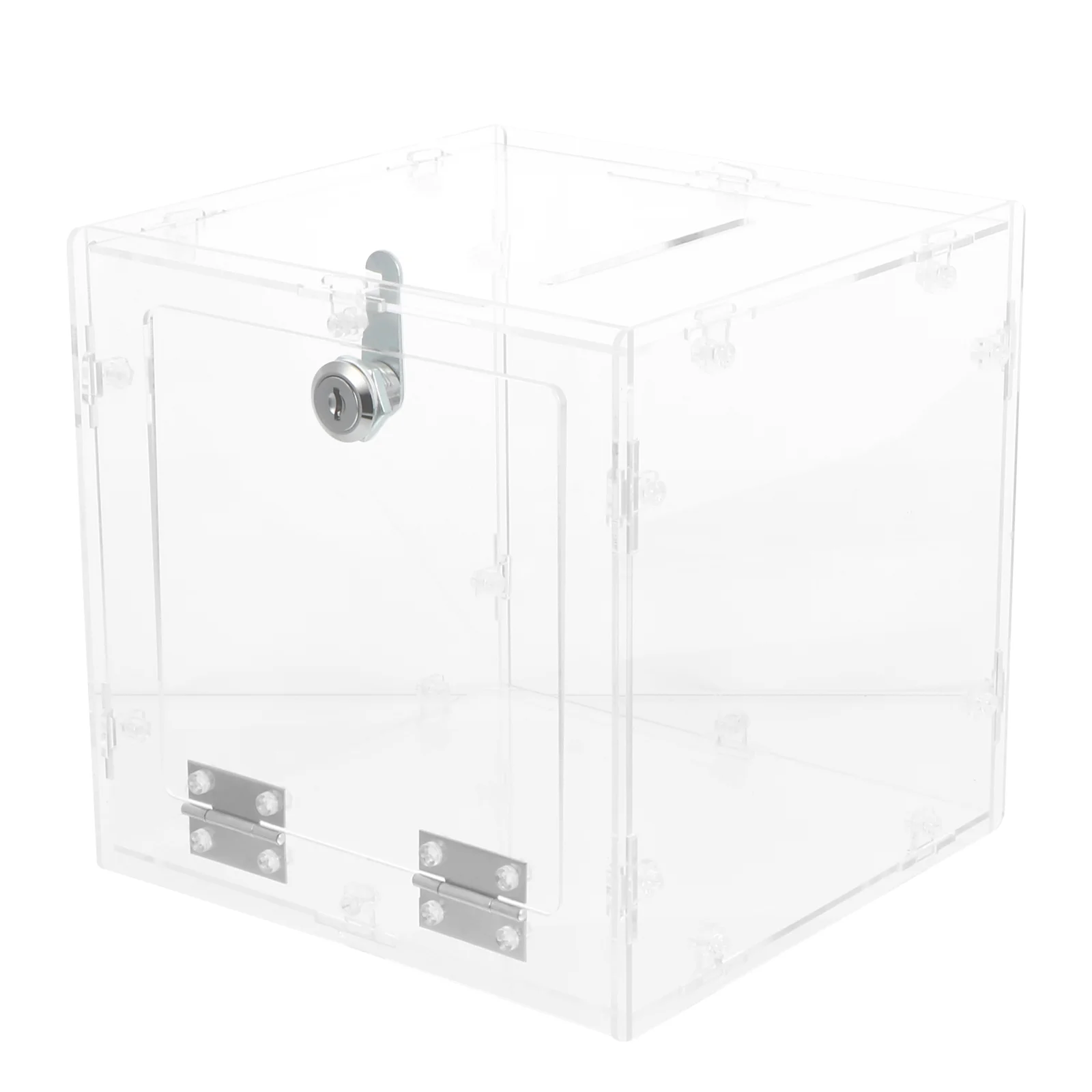 Donation Box Clear Assemble Countertop Container for Voting Ticket Charity Ballot Survey Raffle Contest Suggestions Tips
Donation Box Clear Assemble Countertop Container for Voting Ticket Charity Ballot Survey Raffle Contest Suggestions Tips