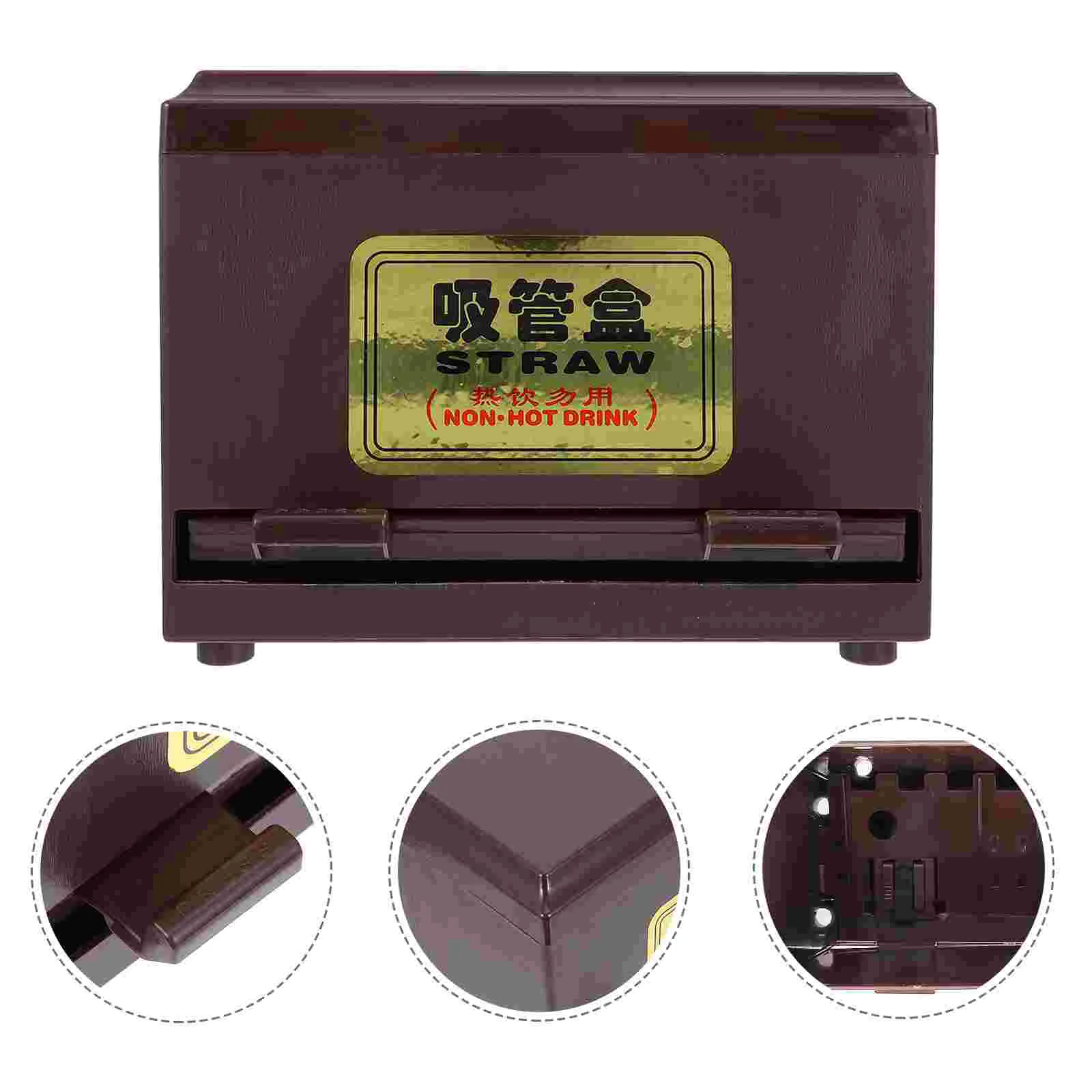 Straw Box Dispenser Container Storage Plastic Containers Supplies Case Restaurant Straws
Straw Box Dispenser Container Storage Plastic Containers Supplies Case Restaurant Straws