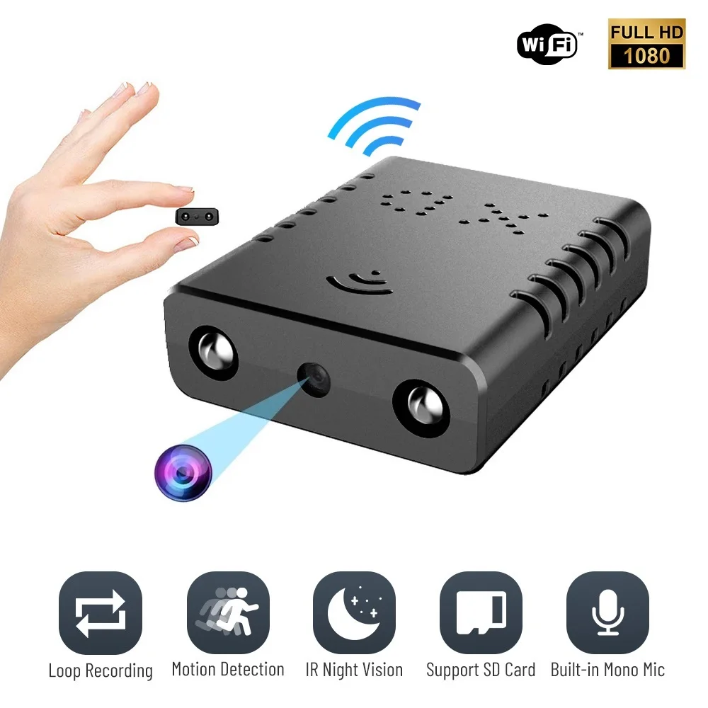 Wireless Mini Camera 1080P Video Recorder Full HD Wifi Camera Night Vision Micro Home Security Motion Detection Secret Cameras
Wireless Mini Camera 1080P Video Recorder Full HD Wifi Camera Night Vision Micro Home Security Motion Detection Secret Cameras