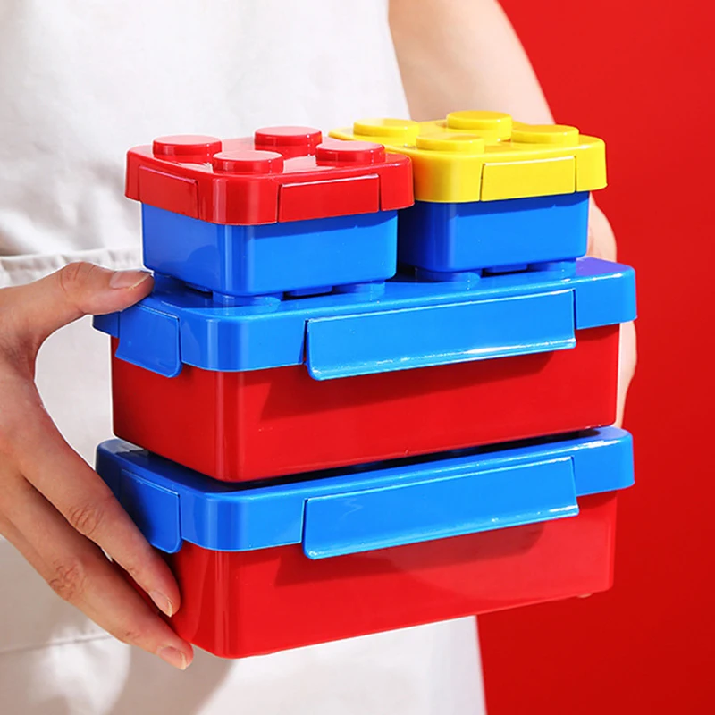 Colorful Blocks Splicing Lunch Box Portable Sealed Children Student Bento Containers Microwave Dishwasher Safe Freezer Leakproof
Colorful Blocks Splicing Lunch Box Portable Sealed Children Student Bento Containers Microwave Dishwasher Safe Freezer Leakproof