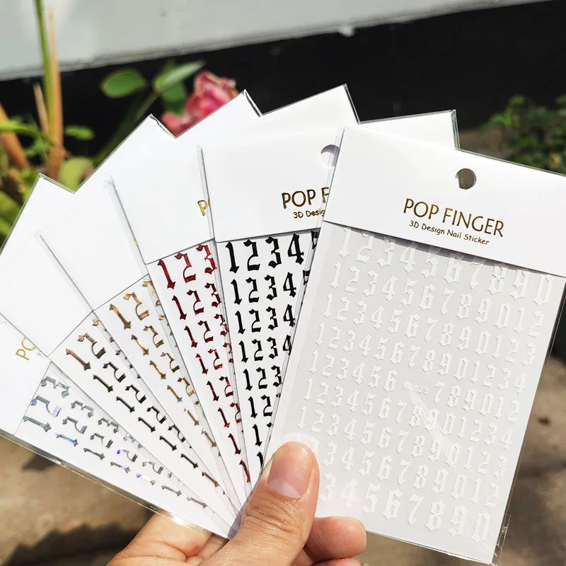 10Pcs Numbers Decals 3D Nail Art StickerS Decals Letter Stickers Alphabet Sticker Text & Numbers Nail Art Stickers Black White
10Pcs Numbers Decals 3D Nail Art StickerS Decals Letter Stickers Alphabet Sticker Text & Numbers Nail Art Stickers Black White