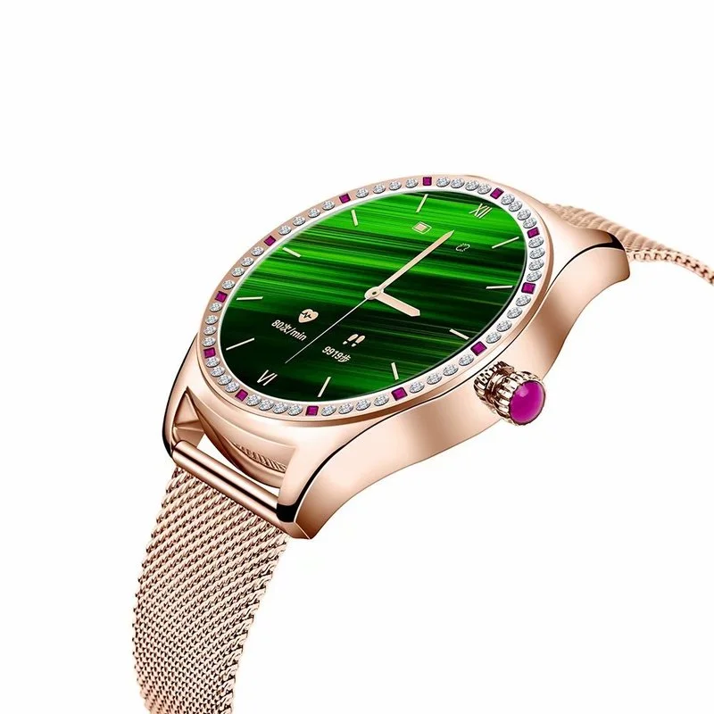New Fashion Waterproof Smart Watch Women Smart Bracelet Band Bluetooth Heart Rate Monitor Fitness Tracker Smartwatch Metal Case
New Fashion Waterproof Smart Watch Women Smart Bracelet Band Bluetooth Heart Rate Monitor Fitness Tracker Smartwatch Metal Case