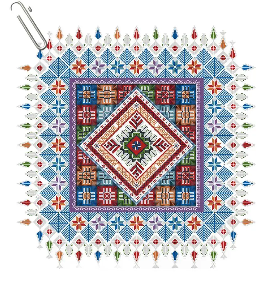 Nice geometric pattern Cross Stich Embroidery set Electronic drawing Cross Stich Needlework PDF by Email
Nice geometric pattern Cross Stich Embroidery set Electronic drawing Cross Stich Needlework PDF by Email