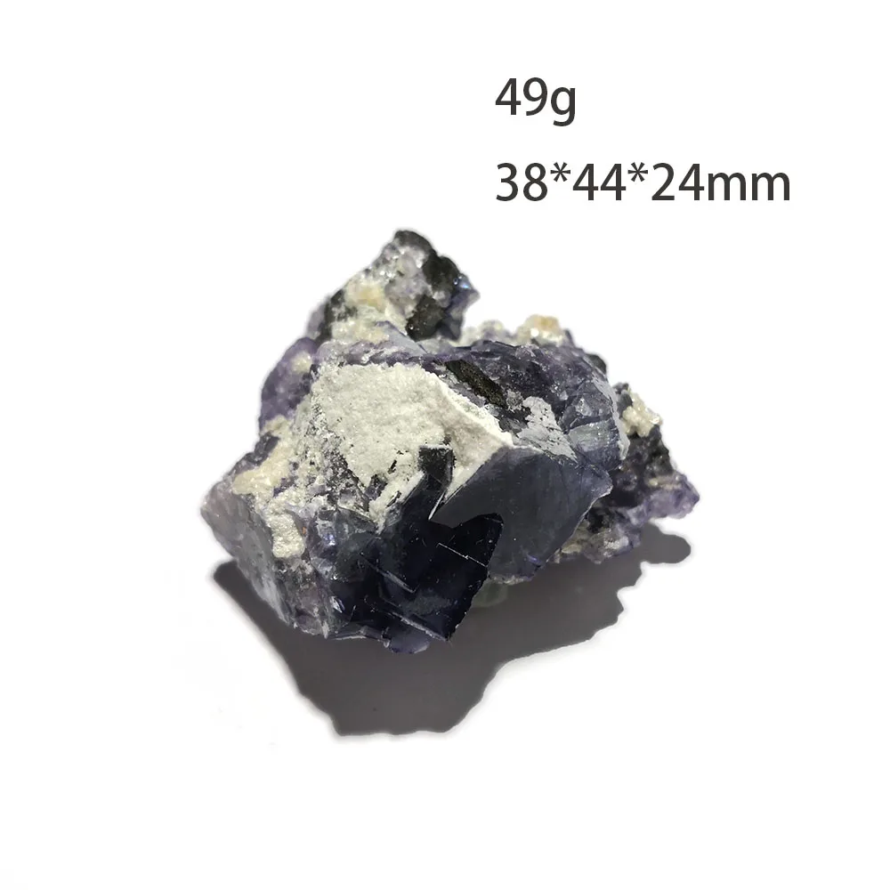 Флюорит натурального синего цвета 49 г, минеральный кристалл слюды из провинции яогансиань Хунань, Китай
Флюорит натурального синего цвета 49 г, минеральный кристалл слюды из провинции яогансиань Хунань, Китай