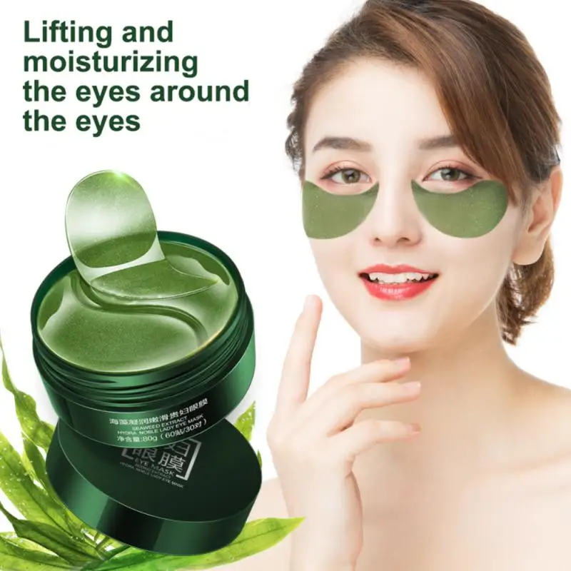 

Caviar Eye Patches Hyaluron Acid & Gold & Seaweed & Black Pearl Anti Wrinkle Dark Circles Crystal Collagen Gel Eye Masks