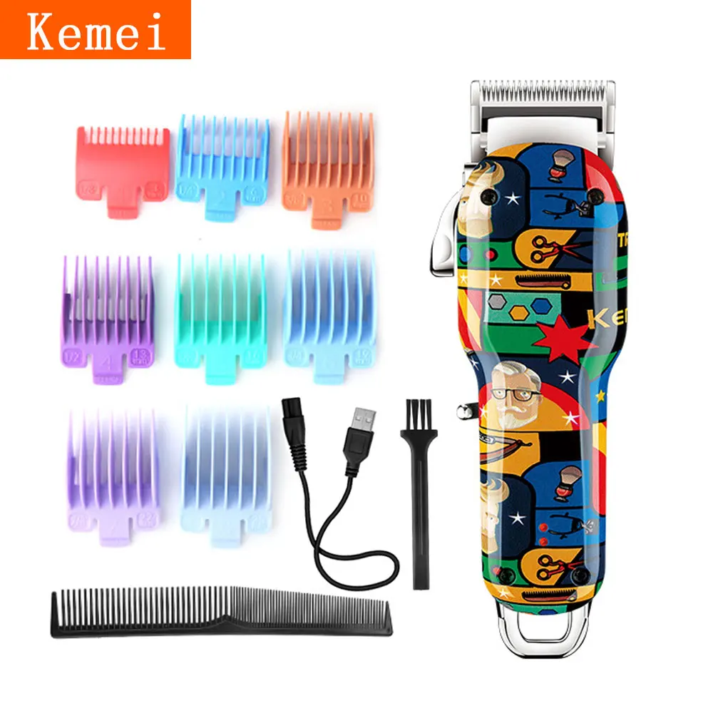 Kemei Hair Cutting Machine in Hair Clipper Cordless LCD display Rechargeable Haircut Machine Shaving Electric Beard trimmer 5
Kemei Hair Cutting Machine in Hair Clipper Cordless LCD display Rechargeable Haircut Machine Shaving Electric Beard trimmer 5