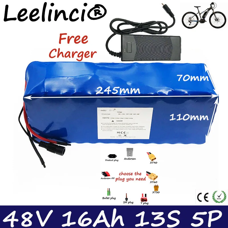 leelinci 48v battery pack 13s 5p bateria 48v 800W electric bicycle, 30A BMS, motorcycle electric bicycle integrity store
leelinci 48v battery pack 13s 5p bateria 48v 800W electric bicycle, 30A BMS, motorcycle electric bicycle integrity store