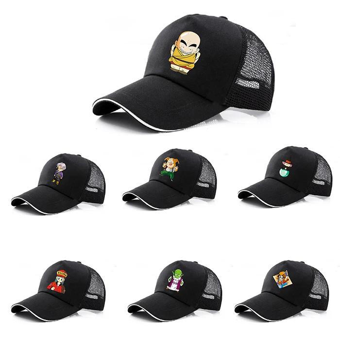 Boys and girls baseball caps Dragon Ball anime Sun Gohan Sun Wutian anime characters breathable mesh shade casual soft
Boys and girls baseball caps Dragon Ball anime Sun Gohan Sun Wutian anime characters breathable mesh shade casual soft