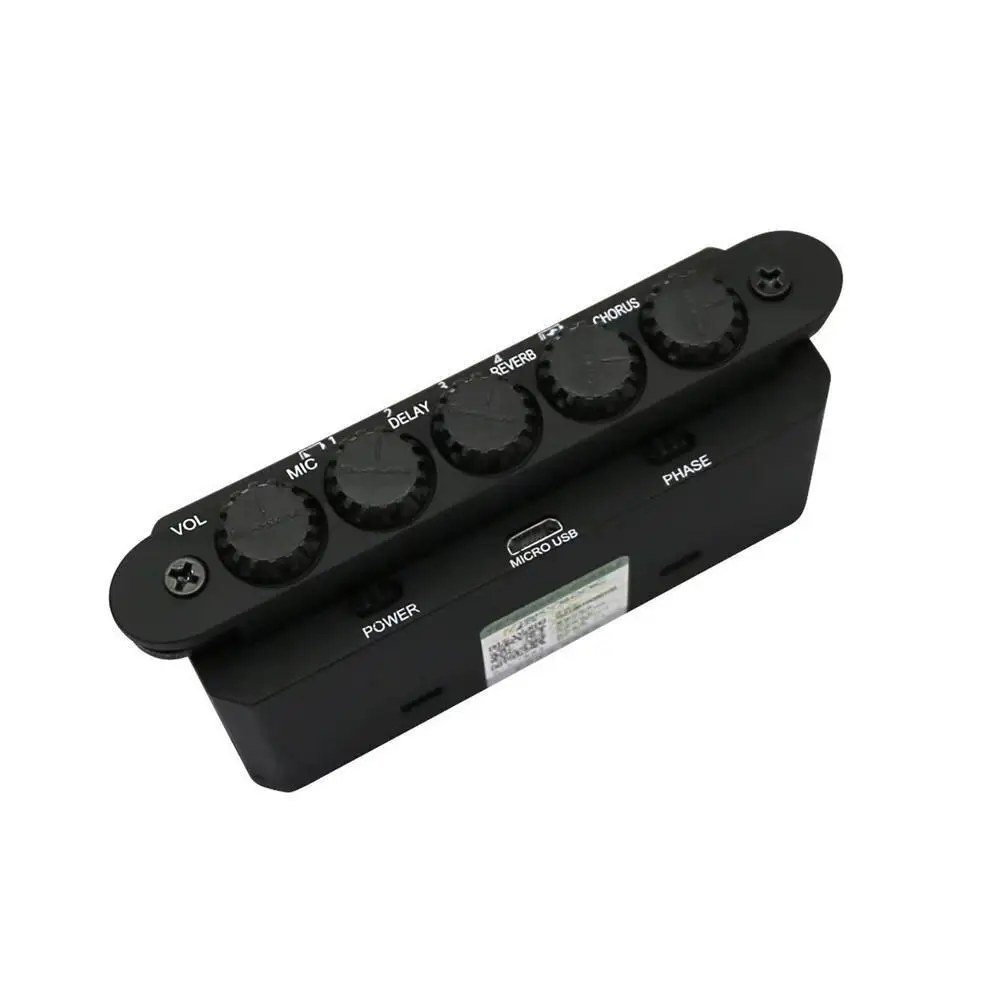 Звукосниматель Skysonic для акустической гитары с магнитным/микрофоном/задержкой/реверберацией/звукоснимателем с регулировкой хора
Звукосниматель Skysonic для акустической гитары с магнитным/микрофоном/задержкой/реверберацией/звукоснимателем с регулировкой хора