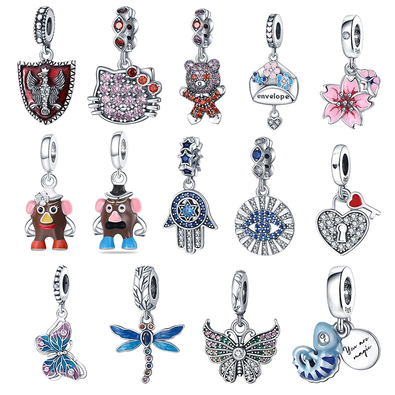 925 Sterling Silver Toy Story Butterfly Charms Fit Pandora 925 Original bracelet Cartoon series Charms pendientes for women
925 Sterling Silver Toy Story Butterfly Charms Fit Pandora 925 Original bracelet Cartoon series Charms pendientes for women