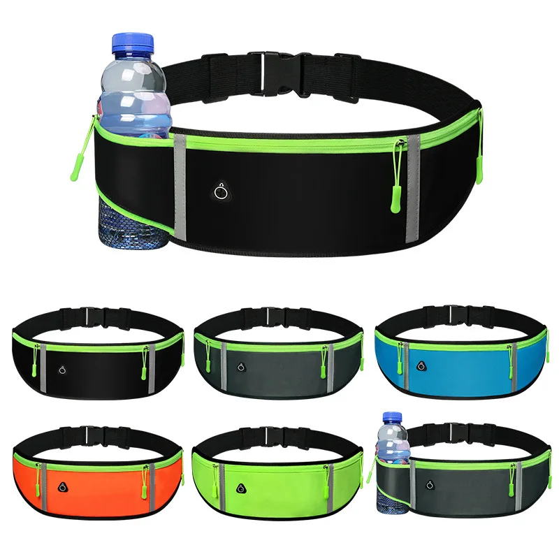 

Running Waist Bag Tactical Waterproof Gym Bag Running Belt Reflective Tape for Women Bodybuilding Workout Running Belt 2023 New