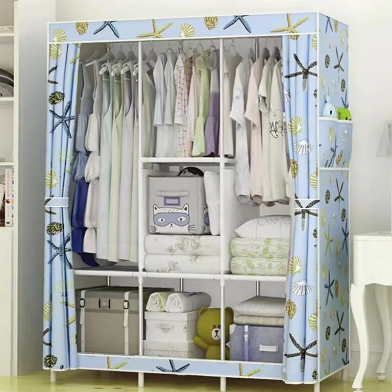 103*45*165 Non-woven Cloth Wardrobe Folding Portable Clothing Storage Cabinet Dustproof Cloth Closet Simple Bedroom Multipurpose
103*45*165 Non-woven Cloth Wardrobe Folding Portable Clothing Storage Cabinet Dustproof Cloth Closet Simple Bedroom Multipurpose