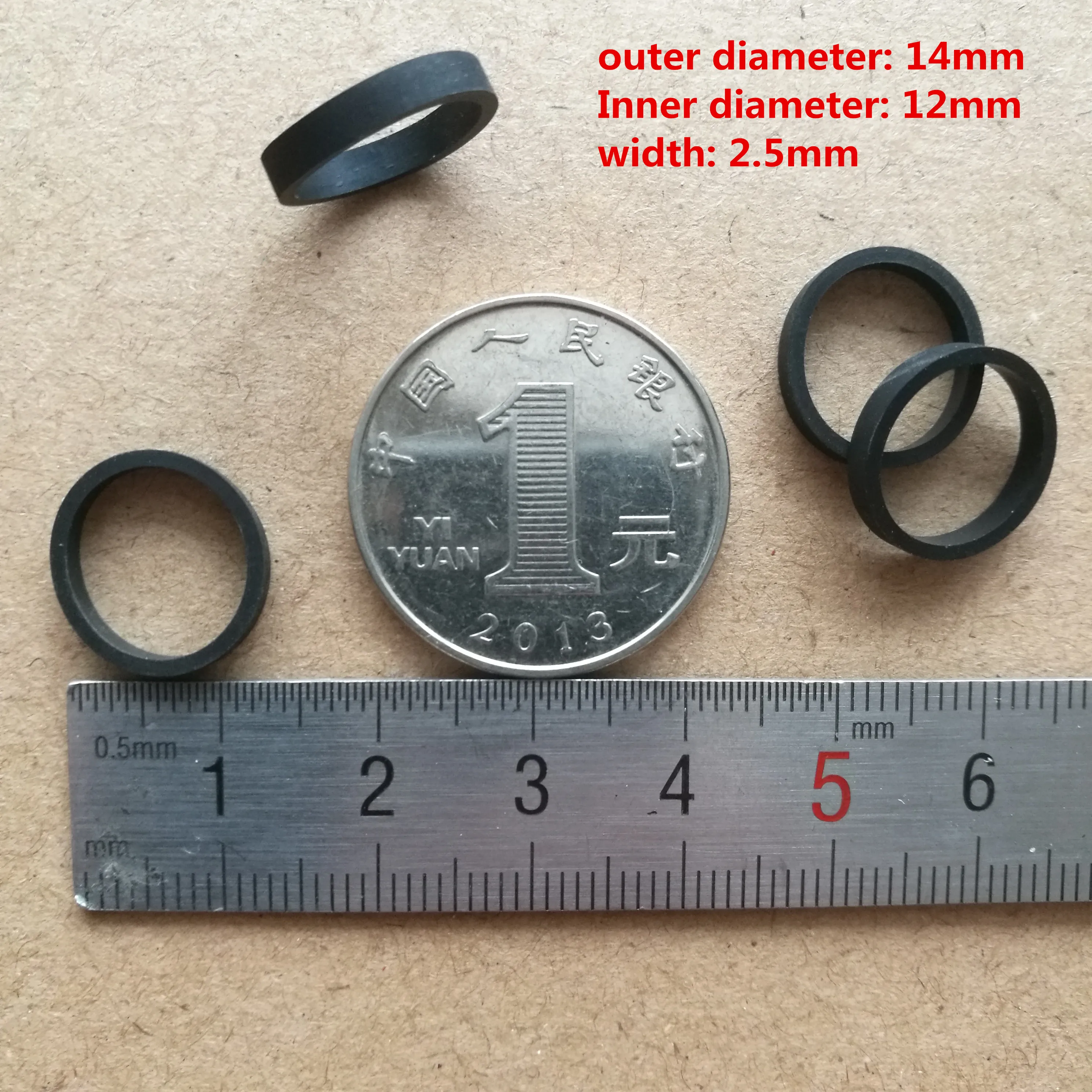 4pcs 14mmx12x2.5 Buffer rubber ring Shock absorption for cassette deck audio tape Stereo player
4pcs 14mmx12x2.5 Buffer rubber ring Shock absorption for cassette deck audio tape Stereo player