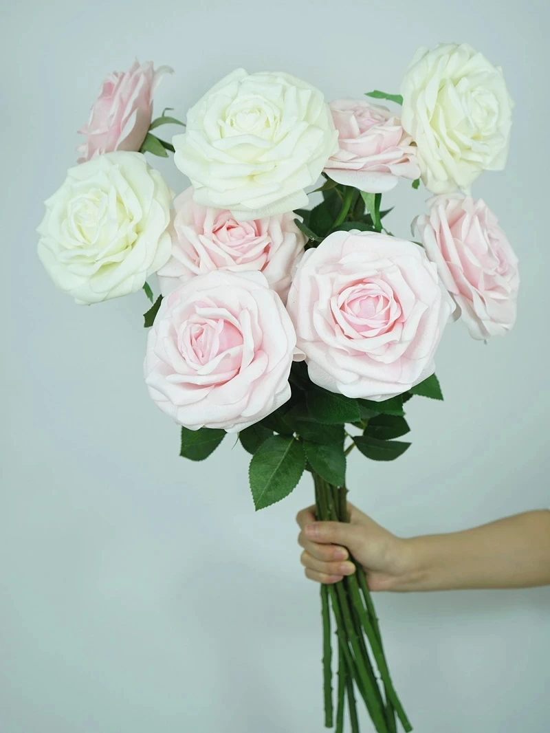 Dia 15cm Large Size Latex Rose High Quality Moisturizing Feel Moroccan Rose Decoration Artificial Flower
Dia 15cm Large Size Latex Rose High Quality Moisturizing Feel Moroccan Rose Decoration Artificial Flower