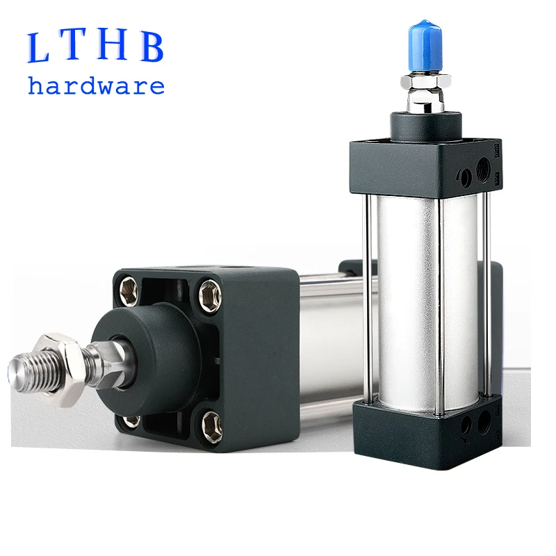 Standard Air Cylinders Pneumatic Cylinder SC 32 40 50 63mm Bore Double Acting 25/75/100/125/150/175/200/250 Stroke Adjustable
Standard Air Cylinders Pneumatic Cylinder SC 32 40 50 63mm Bore Double Acting 25/75/100/125/150/175/200/250 Stroke Adjustable