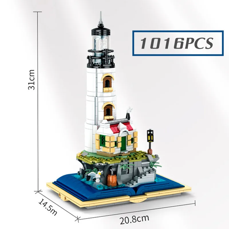 2065PCS Sea Lighthouse Tower Model Friends Fit 21335 Streetview Building Block Bricks Kit Children Christmas Toy Kid Gift Boys
2065PCS Sea Lighthouse Tower Model Friends Fit 21335 Streetview Building Block Bricks Kit Children Christmas Toy Kid Gift Boys