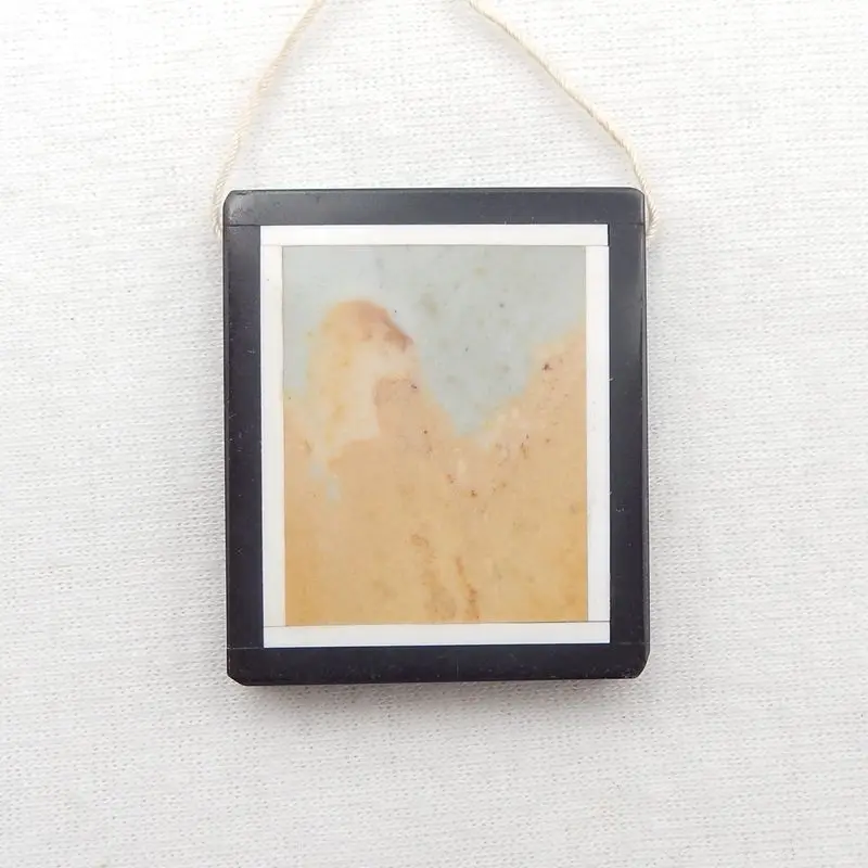 Natural Stone Wave Jasper,Obsidian Pendant Bead,36x31x6mm,15g Semiprecious Fashion Jewelry Necklace Accessories
Natural Stone Wave Jasper,Obsidian Pendant Bead,36x31x6mm,15g Semiprecious Fashion Jewelry Necklace Accessories