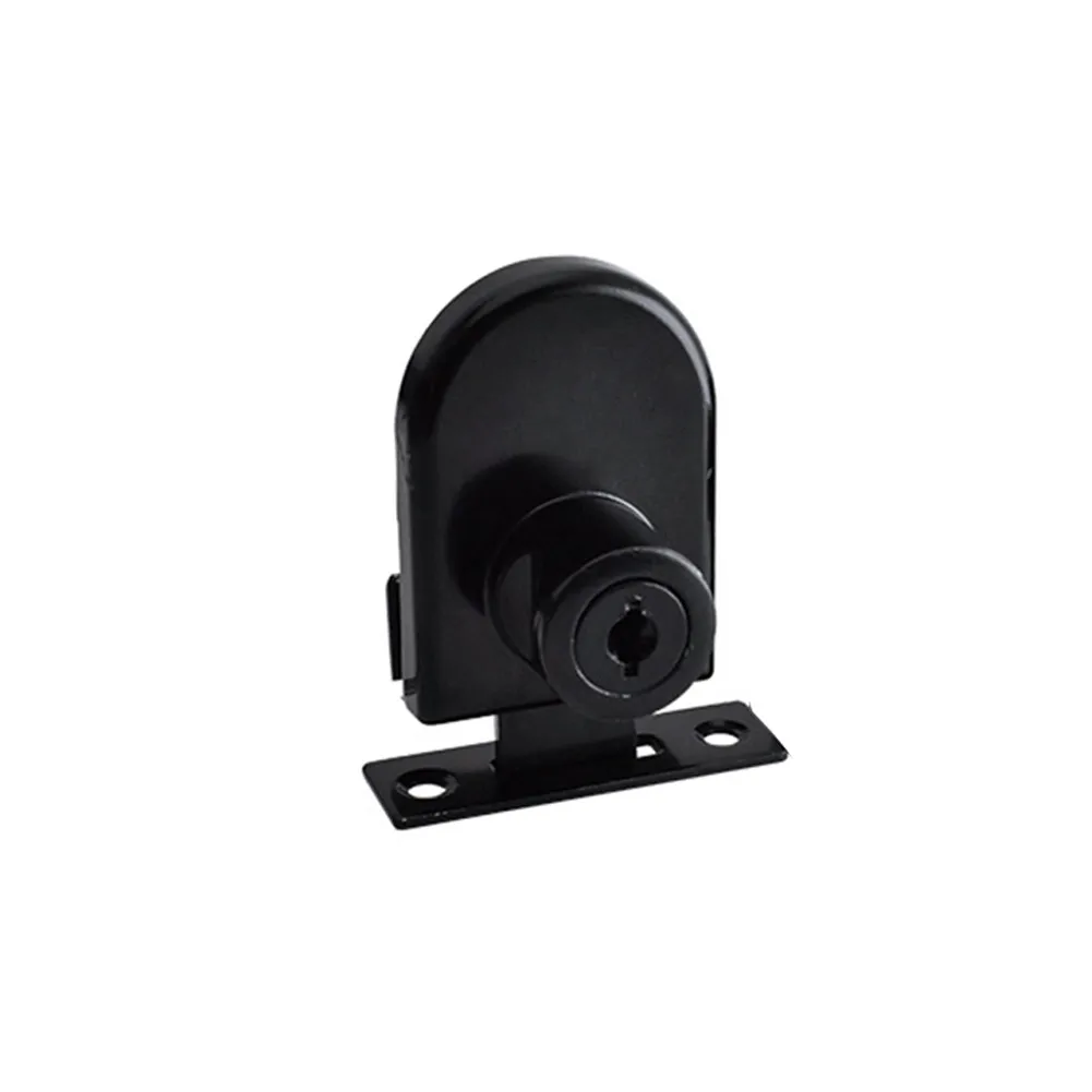 Durable New Practical Cabinet Lock Home Accessories Black + 2pcs Key Display For 5-8mm Glass Metal Replacement
Durable New Practical Cabinet Lock Home Accessories Black + 2pcs Key Display For 5-8mm Glass Metal Replacement