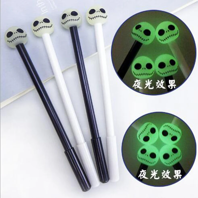 Creative Nightlight Skeleton Neutral Pen Student Stationery Water Pen Funny Trick Signature Carbon Pen Black 0.5mm
Creative Nightlight Skeleton Neutral Pen Student Stationery Water Pen Funny Trick Signature Carbon Pen Black 0.5mm
