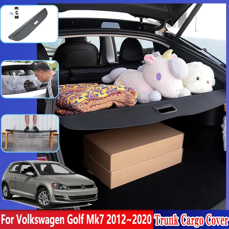 Trunk Cargo Cover For Volkswagen Golf Mk7 Accessories VW Golf 7 2012~2020 Car Curtain Screen Partition Decoration Shade Interior
Trunk Cargo Cover For Volkswagen Golf Mk7 Accessories VW Golf 7 2012~2020 Car Curtain Screen Partition Decoration Shade Interior