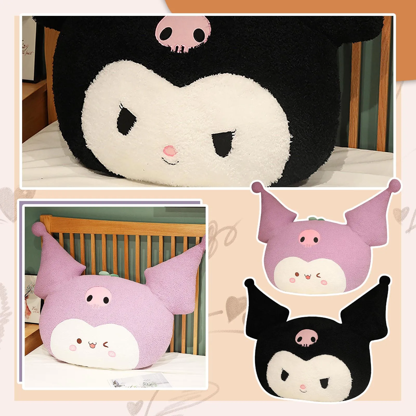 Подушка Kurom-i Melody, симпатичная мультяшная кукла, диван, подарок на день Святого Валентина, День рождения любимой девушки, плюшевая кавайная к...
Подушка Kurom-i Melody, симпатичная мультяшная кукла, диван, подарок на день Святого Валентина, День рождения любимой девушки, плюшевая кавайная к...
