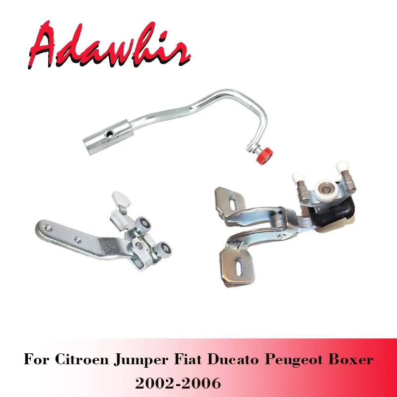 for Peugeot Boxer 244 SLIDING DOOR ROLLER GUIDE TOP-CENTER-BOTTOM-Fully Legal 1334552080 1336735080 1352331080 13367373080
for Peugeot Boxer 244 SLIDING DOOR ROLLER GUIDE TOP-CENTER-BOTTOM-Fully Legal 1334552080 1336735080 1352331080 13367373080