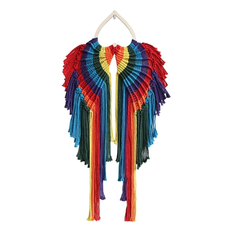 Unique Wing Woven Wall Hanging Bohemian Home Wall Decors Art Woven Tapestry Beautiful Apartment Decorations Friend Gift Dropship
Unique Wing Woven Wall Hanging Bohemian Home Wall Decors Art Woven Tapestry Beautiful Apartment Decorations Friend Gift Dropship