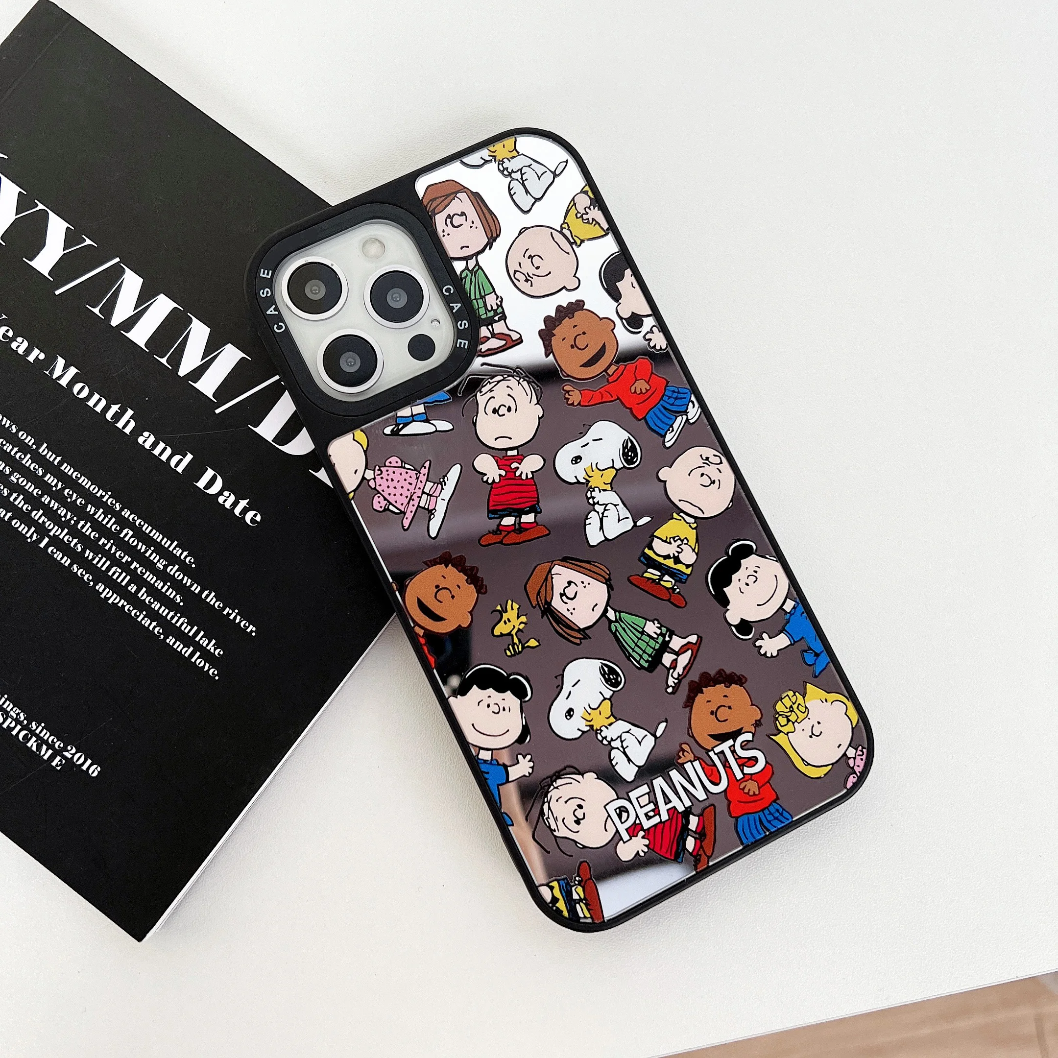 Anime Snoopy Charlie Luxury Mirror Phone Cases For iPhone 13 12 11 Pro Max XR XS MAX 8 X 7 SE Couple Anti-drop Silicone Cover
Anime Snoopy Charlie Luxury Mirror Phone Cases For iPhone 13 12 11 Pro Max XR XS MAX 8 X 7 SE Couple Anti-drop Silicone Cover