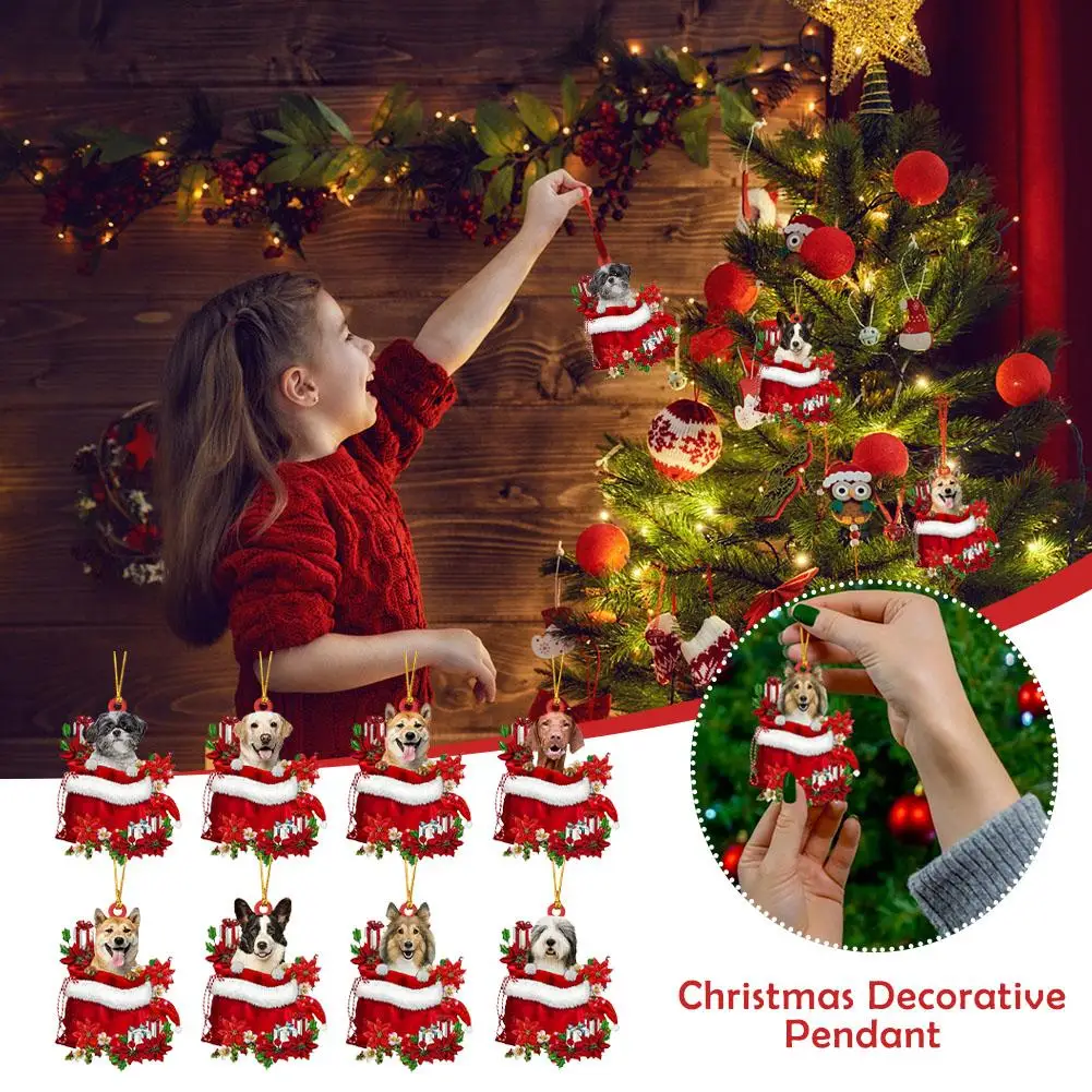 2023 Christmas Tree Pendant Cute 2D Acrylic Puppy Dog Year Drop Xmas Tree Party Decoration Supplies Room Festive Ornament N H7L6
2023 Christmas Tree Pendant Cute 2D Acrylic Puppy Dog Year Drop Xmas Tree Party Decoration Supplies Room Festive Ornament N H7L6
