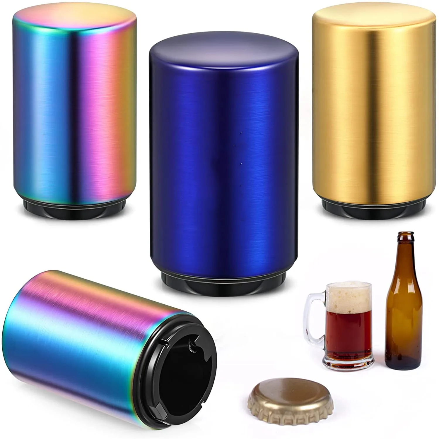 Stainless Steel Automatic Beer Opener Botle Magnetic Beverage Bottles Wine Openers Jar Opener Kitchen Gadgets Bar Supplies
Stainless Steel Automatic Beer Opener Botle Magnetic Beverage Bottles Wine Openers Jar Opener Kitchen Gadgets Bar Supplies