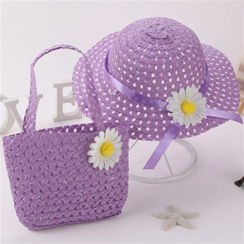 New hat handbag set Sunflower children's straw hat handbag set girls' straw hat beach hat
New hat handbag set Sunflower children's straw hat handbag set girls' straw hat beach hat
