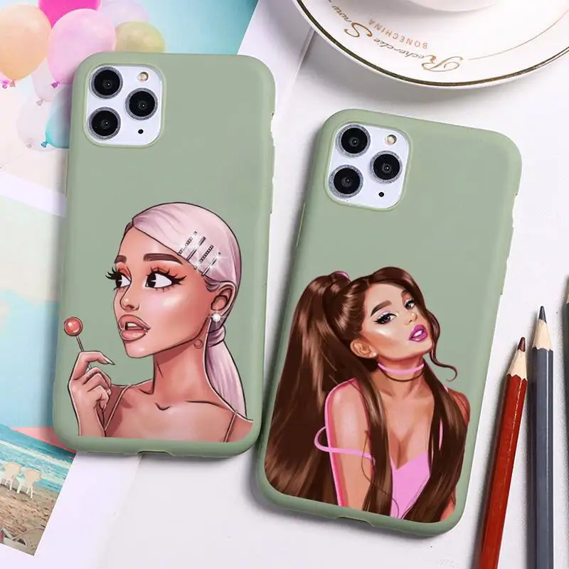Thank U Next Cute Girl Phone Case For iphone 13 12 11 Pro Max Mini XS 8 7 6 6S Plus X SE 2020 XR Candy green Silicone cover
Thank U Next Cute Girl Phone Case For iphone 13 12 11 Pro Max Mini XS 8 7 6 6S Plus X SE 2020 XR Candy green Silicone cover