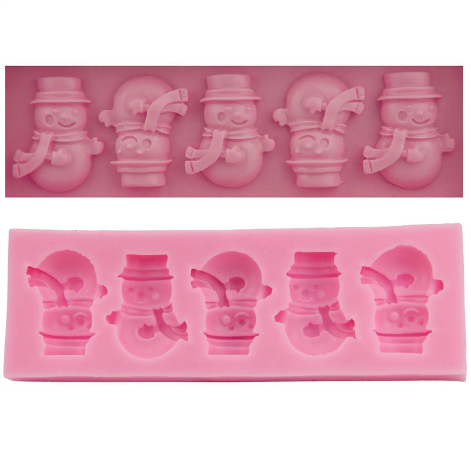 Mini Snowman Cookie Cake Silicone Mold Kitchen Baking Decoration Tool Christmas Fondant Chocolate Plaster Mold DIY Clay
Mini Snowman Cookie Cake Silicone Mold Kitchen Baking Decoration Tool Christmas Fondant Chocolate Plaster Mold DIY Clay