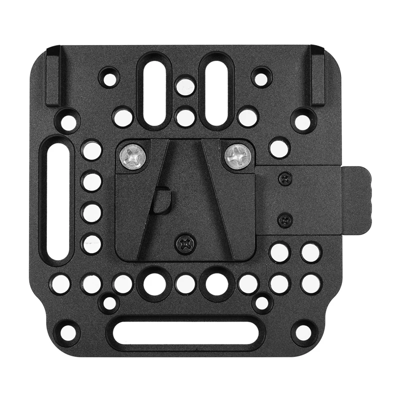 V-Lock Quick Release Plate Aluminum Alloy 1/4 Inch M3 M4 Countersink 1/4 Inch Thread For V-Mount Battery
V-Lock Quick Release Plate Aluminum Alloy 1/4 Inch M3 M4 Countersink 1/4 Inch Thread For V-Mount Battery