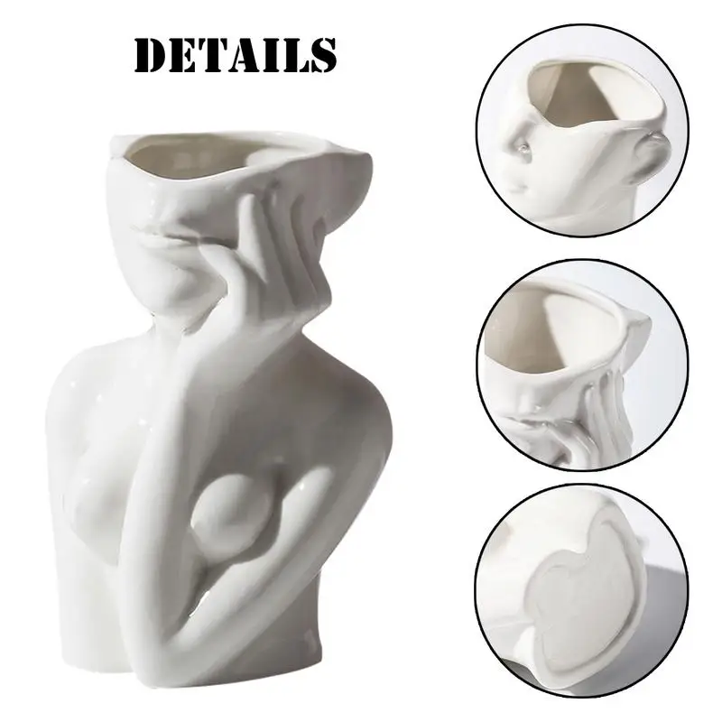 Art Female Head Vases Silicone Molds DIY Nordic Plaster Cement Lady Face Planter Pot Making Supplies Home Decor Handmade Gift
Art Female Head Vases Silicone Molds DIY Nordic Plaster Cement Lady Face Planter Pot Making Supplies Home Decor Handmade Gift