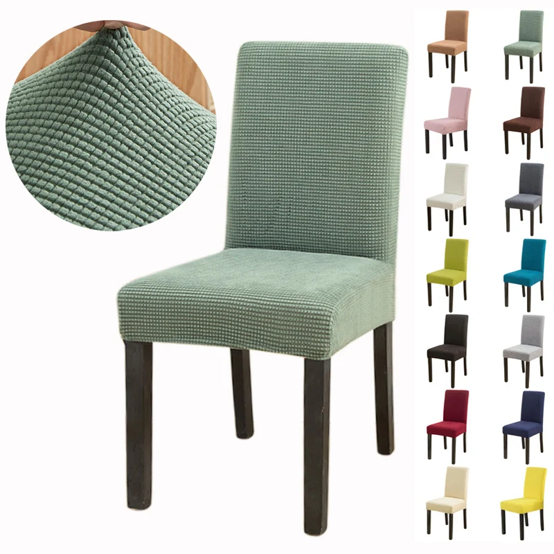 Solid Elastic Dining Chair Cover Spandex Stretch Polar Fleece Chair Cover for Dining Room Wedding Kitchen Chair Cover 1/2/4/6 Pc
Solid Elastic Dining Chair Cover Spandex Stretch Polar Fleece Chair Cover for Dining Room Wedding Kitchen Chair Cover 1/2/4/6 Pc