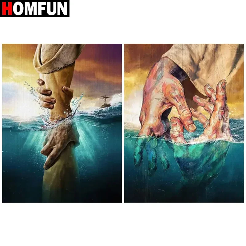 HOMFUN полная Алмазная вышивка «Пейзаж, морская рука», алмазная живопись, вышивка крестиком, модель Стразы
HOMFUN полная Алмазная вышивка «Пейзаж, морская рука», алмазная живопись, вышивка крестиком, модель Стразы
