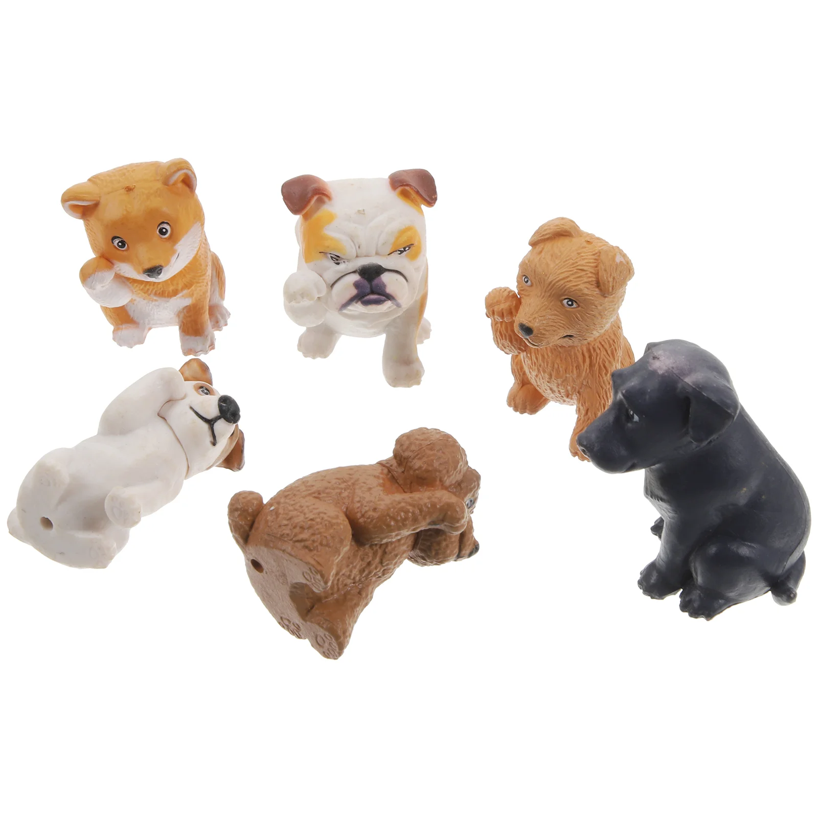 6 Pcs Dog Model Standing Ornament Cartoon Figurines Number Toys Doggy Puppy Simulated
6 Pcs Dog Model Standing Ornament Cartoon Figurines Number Toys Doggy Puppy Simulated