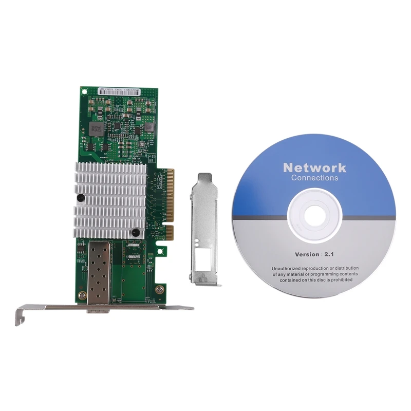 10Gb PCI-E NIC Network Card 82599EN Chipset For X520-DA1 Converged Network Adapter(NIC) Single SFP + Port, PCI Express Eth
10Gb PCI-E NIC Network Card 82599EN Chipset For X520-DA1 Converged Network Adapter(NIC) Single SFP + Port, PCI Express Eth