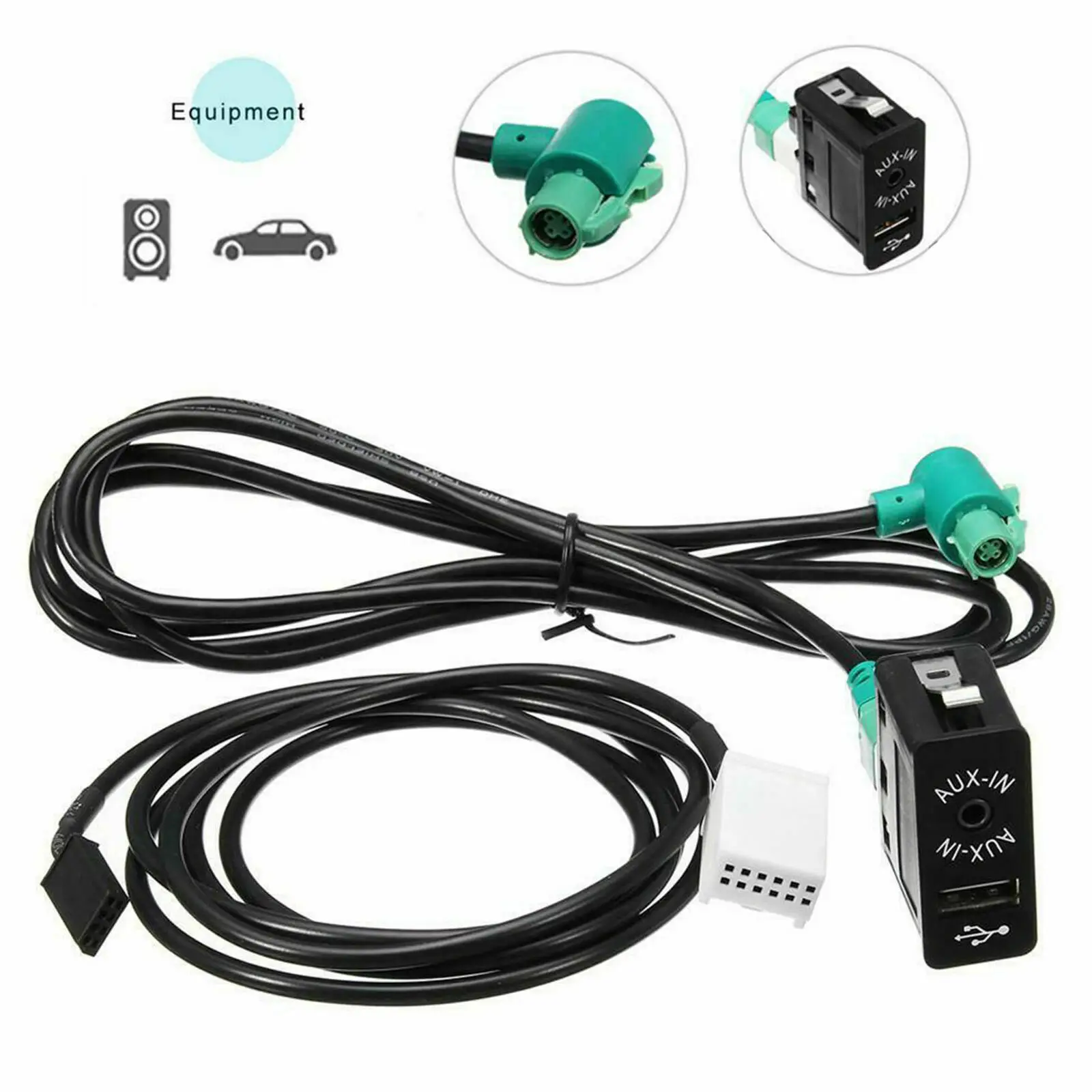 Adapter Switch E82 E87 E87 LCI E88 E90 Aux Cable Connector Car E90 LCI E91 For BMW Socket 3 5 6 Series USB 3.5mm
Adapter Switch E82 E87 E87 LCI E88 E90 Aux Cable Connector Car E90 LCI E91 For BMW Socket 3 5 6 Series USB 3.5mm