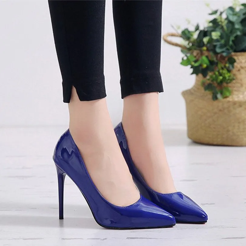 Size 43 44 Womans Wedding Shoes Black 11cm High Heels For Women Party Shoes Solid Pumps Pointed Toe Plus Size Women Office Shoes
Size 43 44 Womans Wedding Shoes Black 11cm High Heels For Women Party Shoes Solid Pumps Pointed Toe Plus Size Women Office Shoes