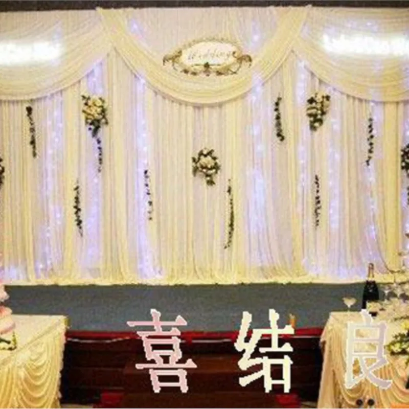 Party Curtain Decoration Wedding Backdrop Drapes Curtain 10ft*20ft Stage Decoration Banquet Stage Wedding Favors And Gifts
Party Curtain Decoration Wedding Backdrop Drapes Curtain 10ft*20ft Stage Decoration Banquet Stage Wedding Favors And Gifts