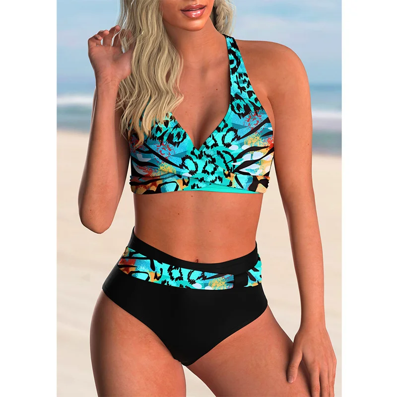 2022 New Female Two Piece Beachwear Sexy Women Swimsuit High Waist Bikini Swimwear купальник Printed Bikinis Set Bathing Suit
2022 New Female Two Piece Beachwear Sexy Women Swimsuit High Waist Bikini Swimwear купальник Printed Bikinis Set Bathing Suit