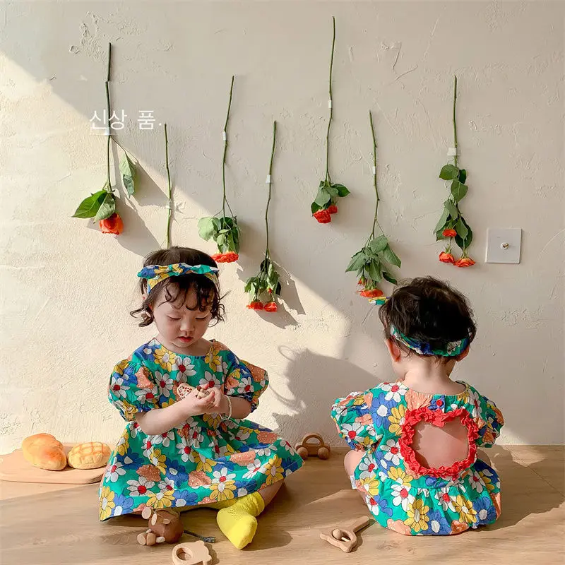 Girls Dresses 2022 New Summer Clothes Baby Summer Clothes Short-Sleeved Rompers Baby Rompers Children'S Clothes
Girls Dresses 2022 New Summer Clothes Baby Summer Clothes Short-Sleeved Rompers Baby Rompers Children'S Clothes