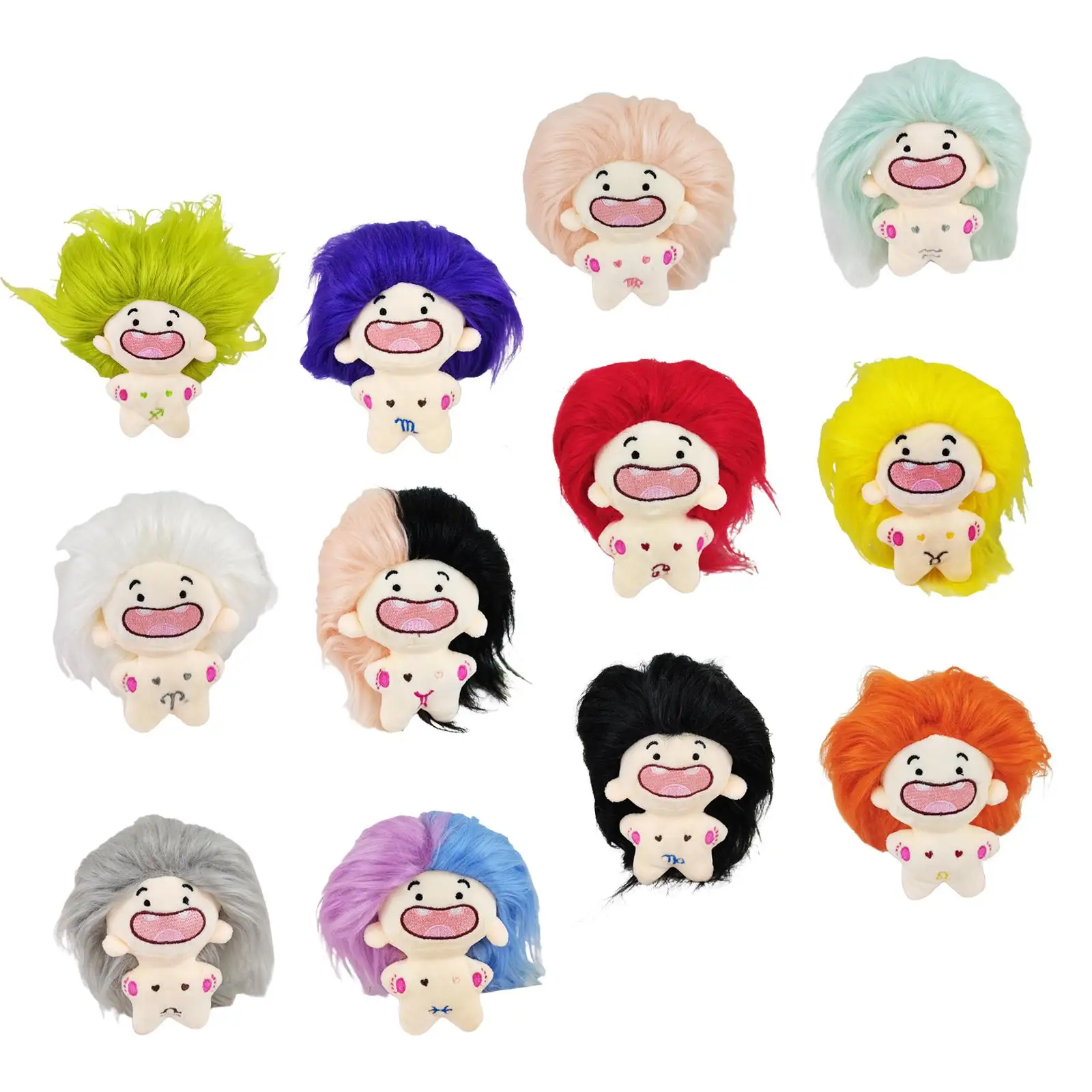 Plush Stuffed Toy Cartoon Collection Portable Keychain Funny Plush Doll Cute Stuffed Plush for Boys Girls Adults Birthday Gifts
Plush Stuffed Toy Cartoon Collection Portable Keychain Funny Plush Doll Cute Stuffed Plush for Boys Girls Adults Birthday Gifts