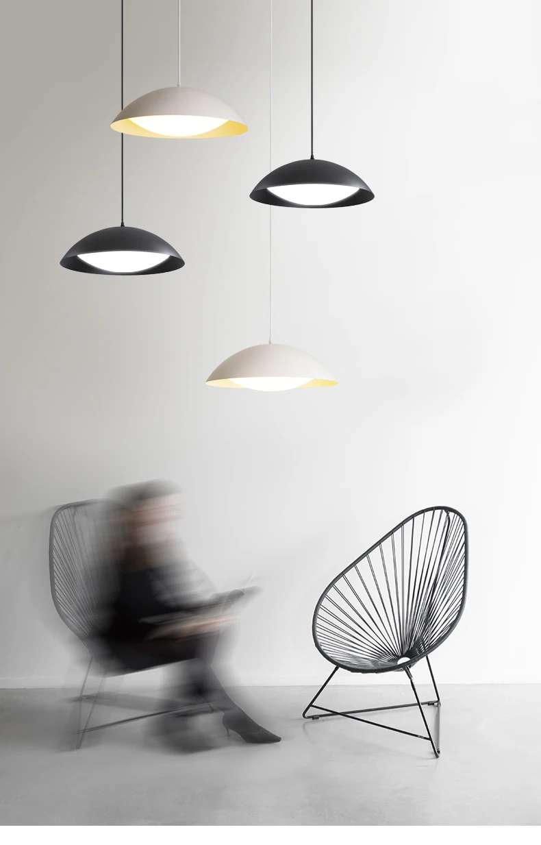 Nordic Simple Black Or White Good Quality Personality LED 3000K 4000K 6000K Home Indoor Kitchen Island Dinning Pendant Lamps
Nordic Simple Black Or White Good Quality Personality LED 3000K 4000K 6000K Home Indoor Kitchen Island Dinning Pendant Lamps