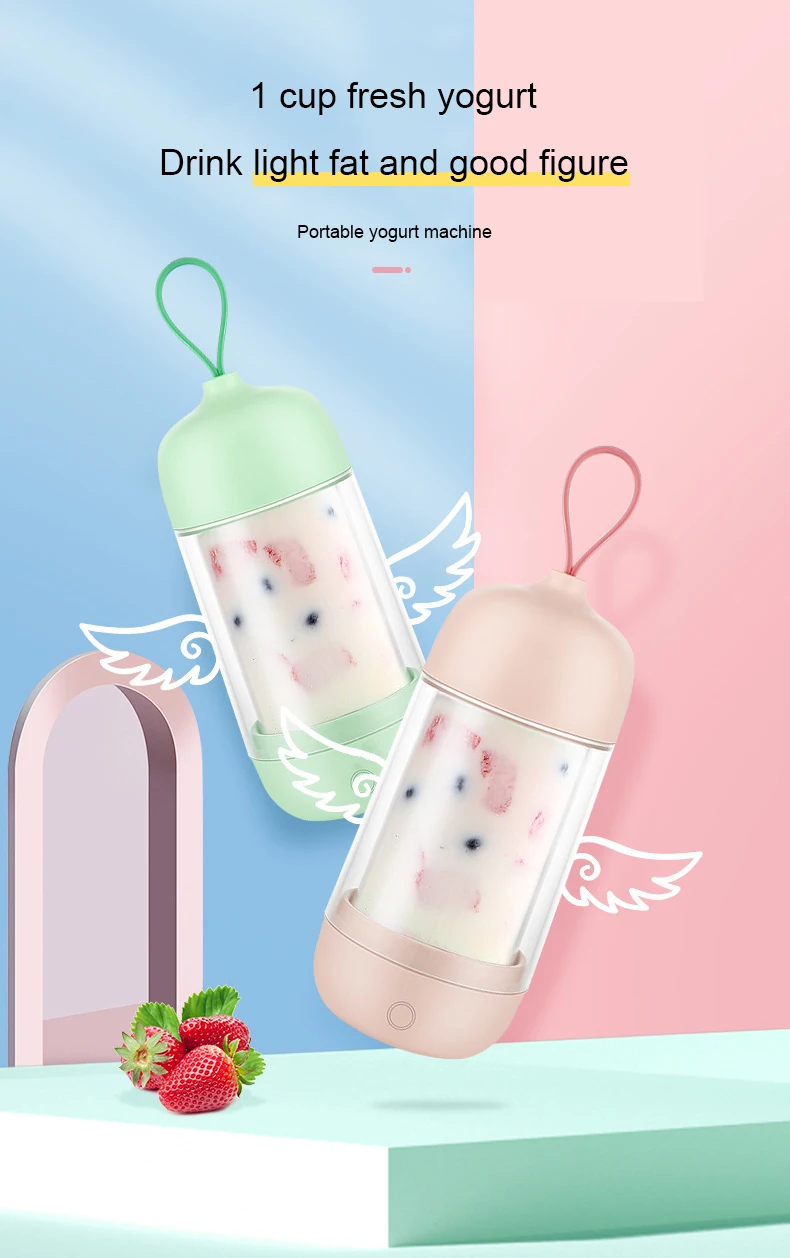 Home appliance USB Electric Portable Mini Yogurt Maker Automatic DIY Glass Liner Cup Yoghurt Fermenting Machine Sour Cream Leben
Home appliance USB Electric Portable Mini Yogurt Maker Automatic DIY Glass Liner Cup Yoghurt Fermenting Machine Sour Cream Leben