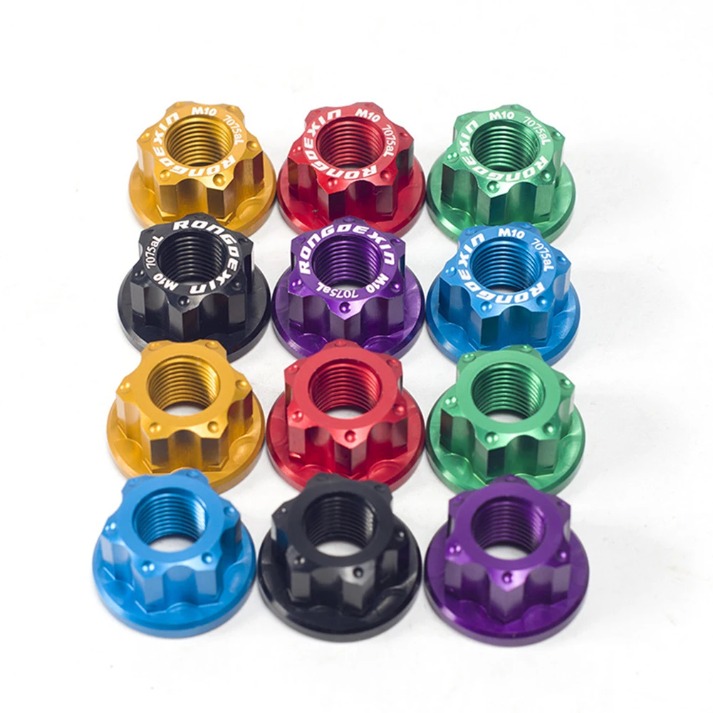 Bicycle Wheel Axle Nut M10x1.0 Hot Sale For Vintage Traditional Kids Bike Aluminum Alloy Rear Wheel Axle Track Nut Accessories
Bicycle Wheel Axle Nut M10x1.0 Hot Sale For Vintage Traditional Kids Bike Aluminum Alloy Rear Wheel Axle Track Nut Accessories